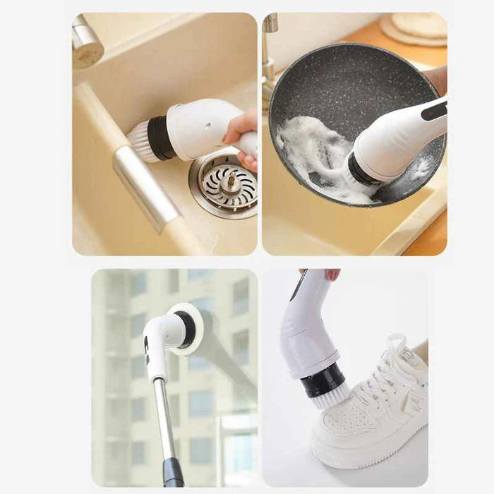 Escova Automática Casanova 9 em 1 + Bateria Extra de Brinde