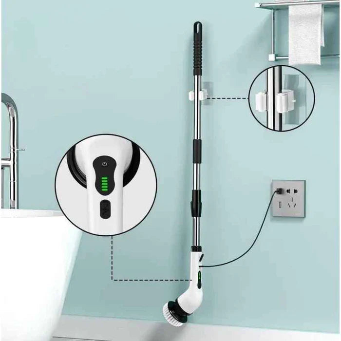 Escova Automática Casanova 9 em 1 + Bateria Extra de Brinde