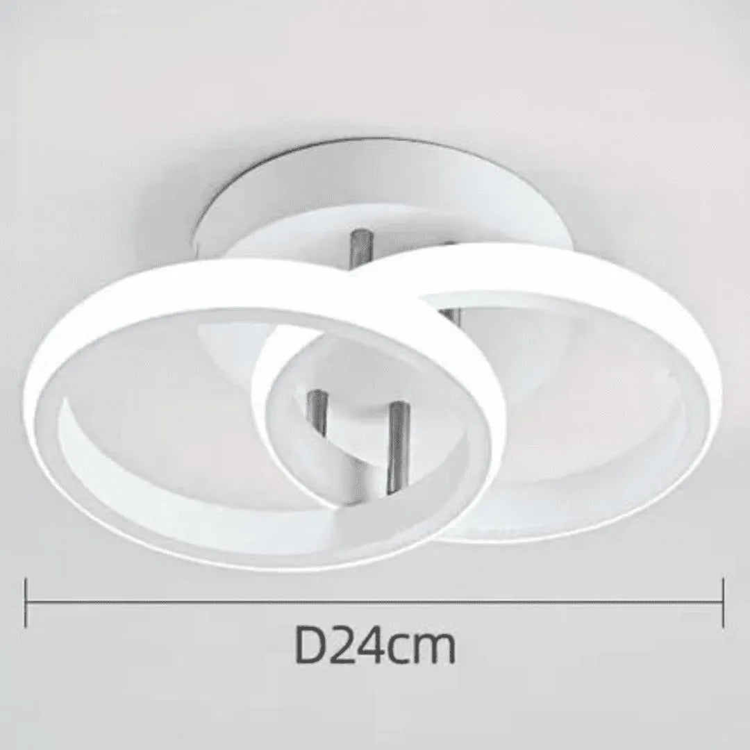 Luminária de Teto para Sala/Quarto/Cozinha em LED Circular