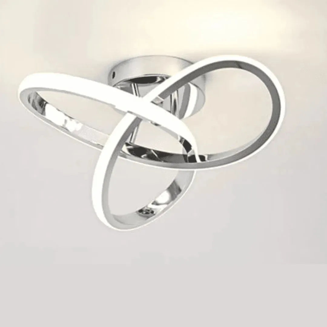 Luminária de Teto para Sala/Quarto/Cozinha em LED Espiral