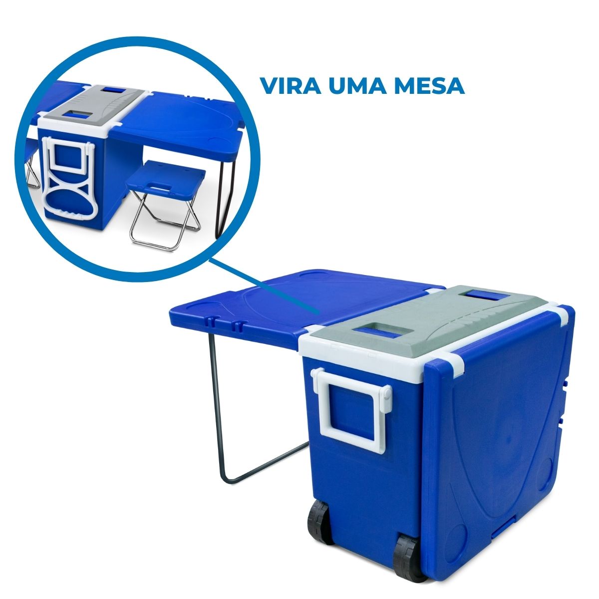 Caixa Térmica Cooler 5 em 1 de 32L