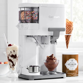 Máquina de Gelato e Sorvete Cuisinart 2.5 Litros + Curso Profissional Gelateria Italiana de Brinde