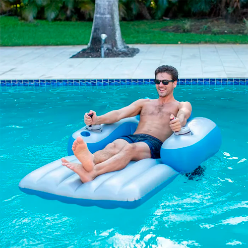 Cadeira Inflável com Motor - (Suporta até 200kg)