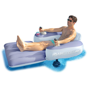 Bóia Motorizada Recarregável com Porta-Copos