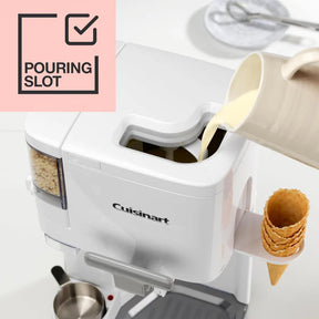 Máquina de Gelato e Sorvete Cuisinart 2.5 Litros + Curso Profissional Gelateria Italiana de Brinde