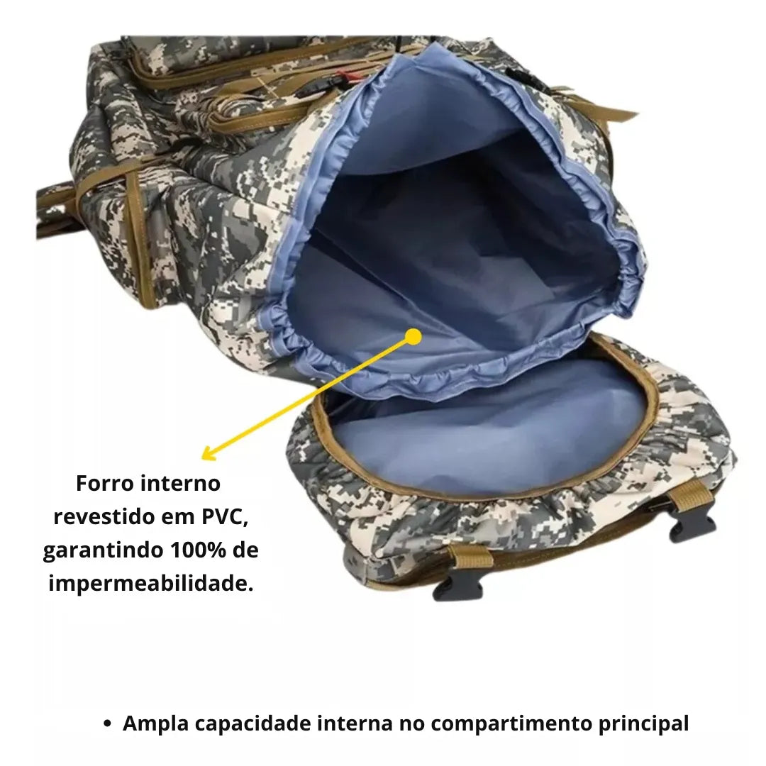 Mochila Cargueira 70 litros | Casualle Outdoor III