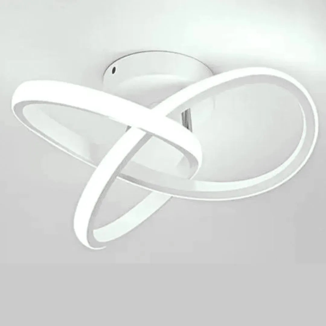 Luminária de Teto para Sala/Quarto/Cozinha em LED Espiral