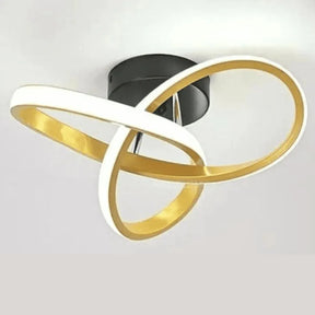 Luminária de Teto para Sala/Quarto/Cozinha em LED Espiral