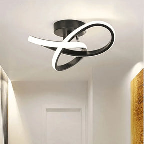 Luminária de Teto para Sala/Quarto/Cozinha em LED Espiral