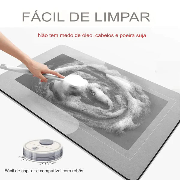 Tapete  Antiderrapante e Absorvente