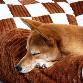 Sofá Cama para Pet Vintage Chessboard