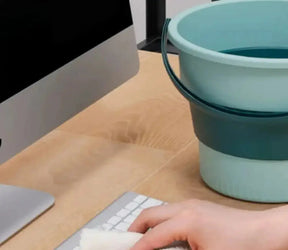 Balde Dobrável Retrátil com Alça