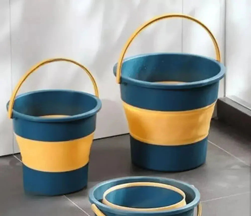 Balde Dobrável Retrátil com Alça