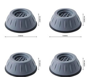 Kit de Pés Anti Vibração