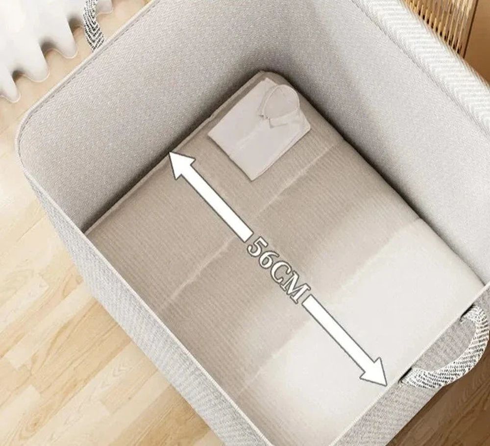 Cesto para Roupas e Colchas de Cama Grande Capacidade